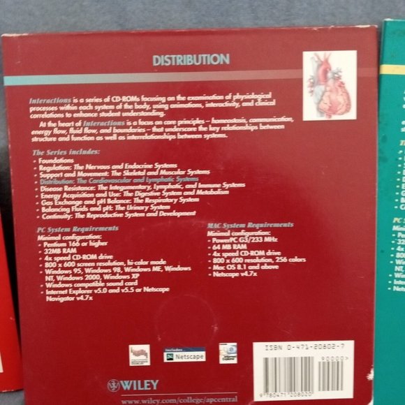 Interactions Exploring the Functions of the Human Body Lot of 7 Homeschool CD - Picture 15 of 16